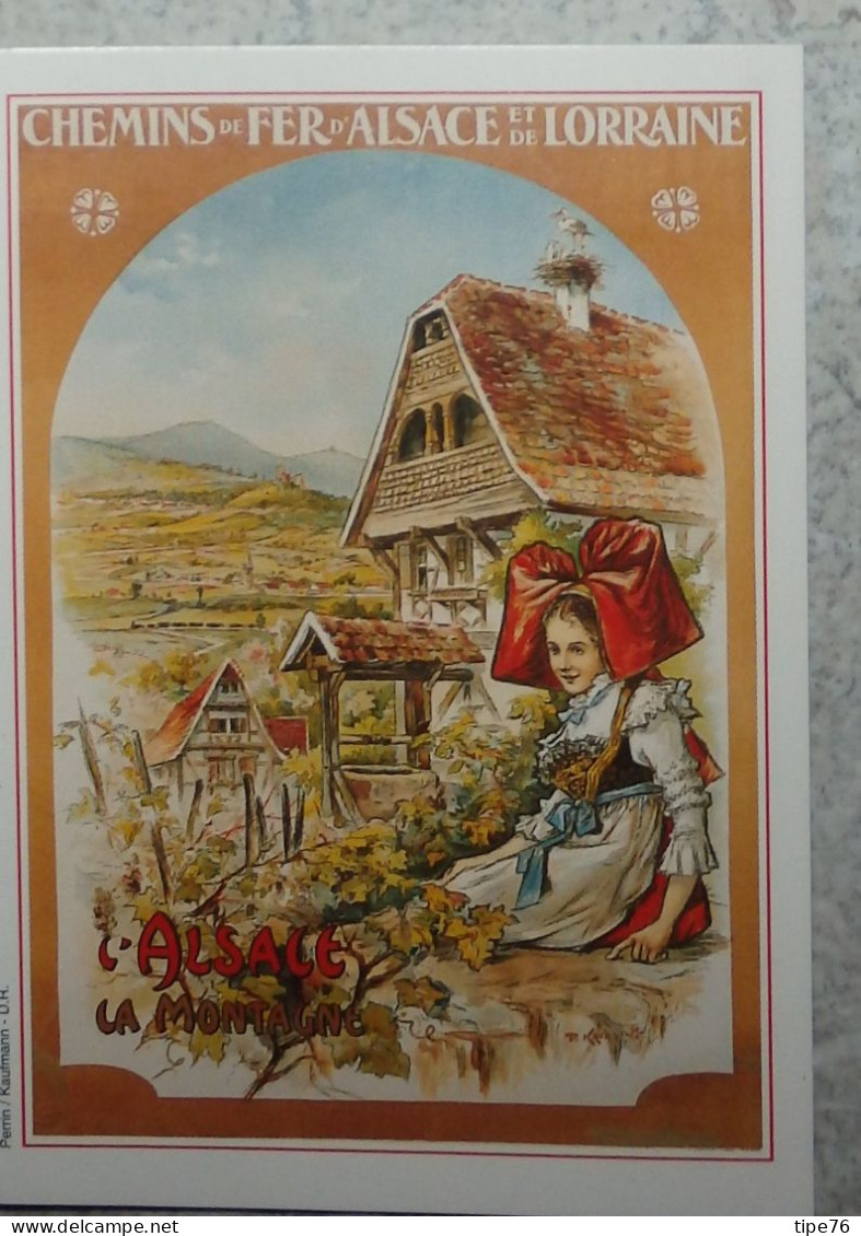 Petit Calendrier De Poche 2001 Affiche Chemins De Fer Alsace Lorraine - Boulangerie Chelles Seine Et Marne - Petit Format : 2001-...