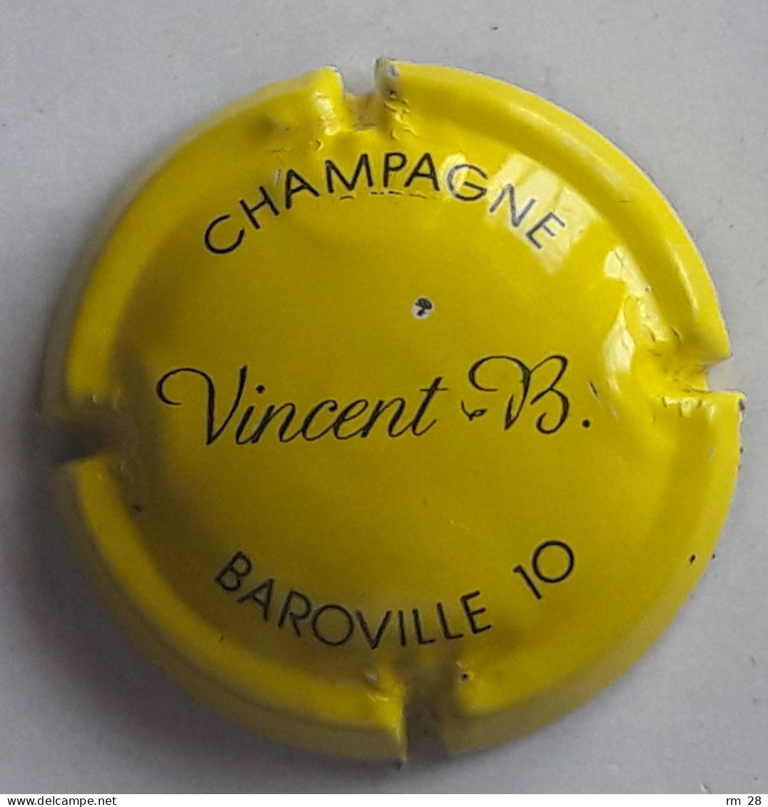 Vincent B. : Capsule N° 10 (Jaune Et Noir) Assez Bon état - Andere & Zonder Classificatie