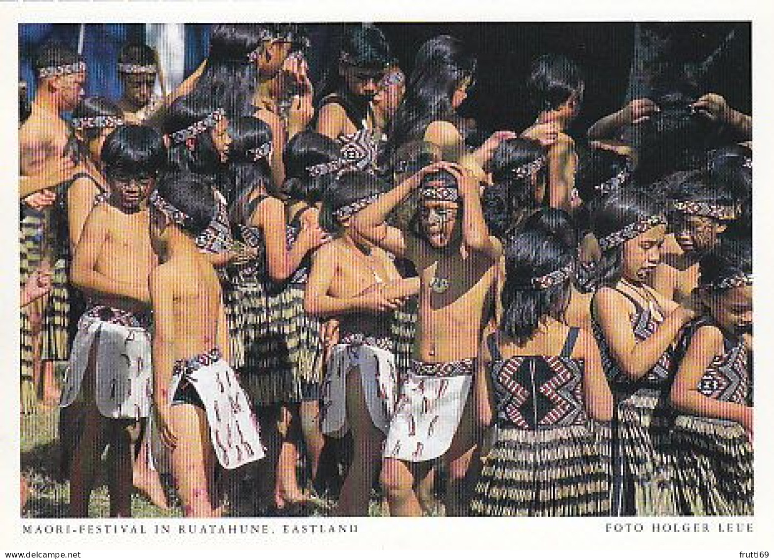 AK 212785 NEW ZEALAND -Eastland - Maori-Festival In Ruatahune - Neuseeland