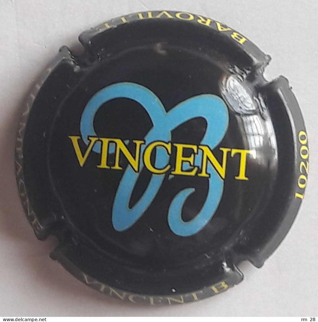 Vincent B. : Capsule N° 12 (Noir, Jaune Et Bleu) TBE - Andere & Zonder Classificatie