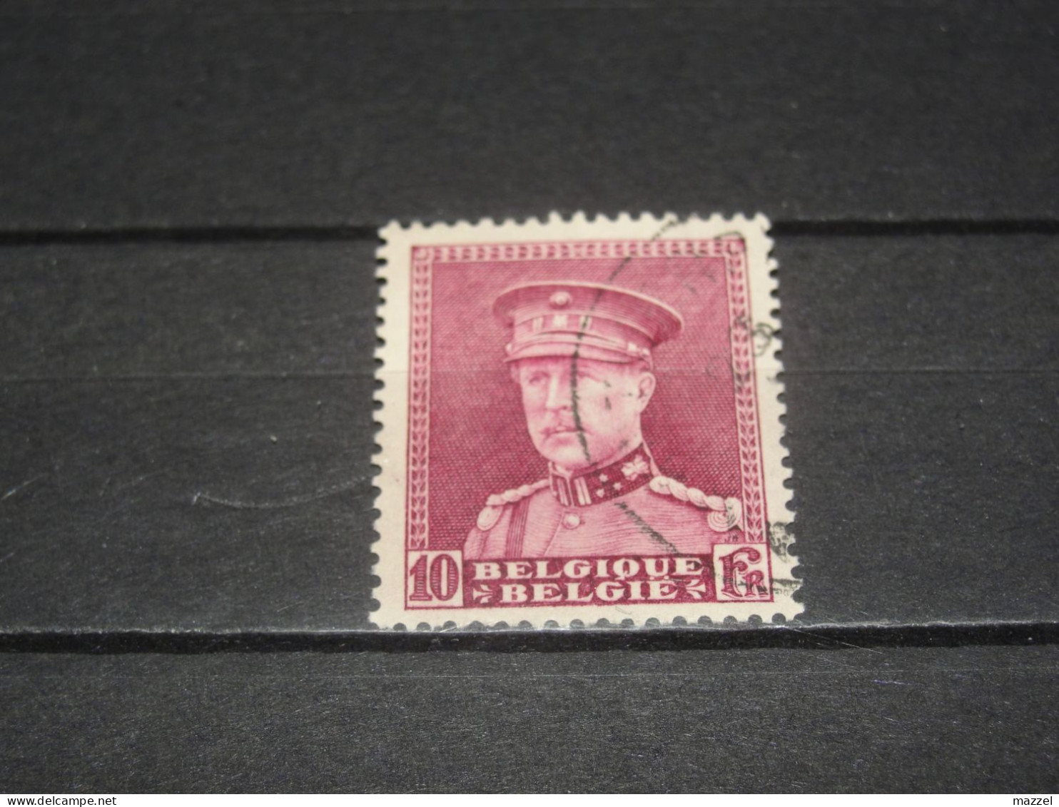 BELGIE  NUMMER 324 GEBRUIKT,  (USED), - Usados