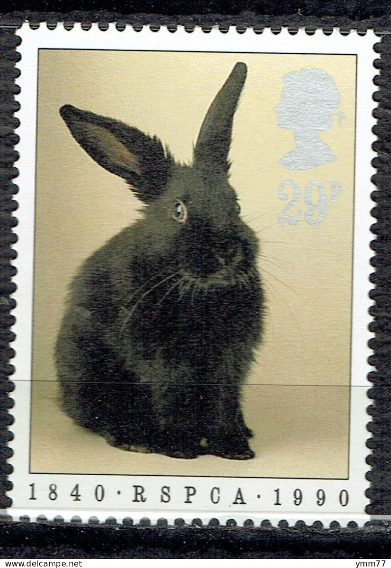 150ème Anniversaire De La Société Royale De Protection Des Animaux : Lapin - Unused Stamps