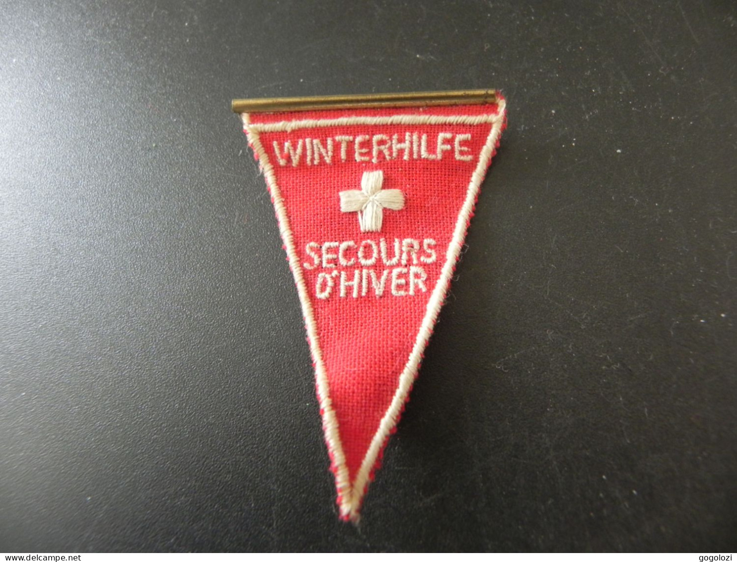 Old Badge Schweiz Suisse Svizzera Switzerland - Winterhilfe 1942 - Unclassified
