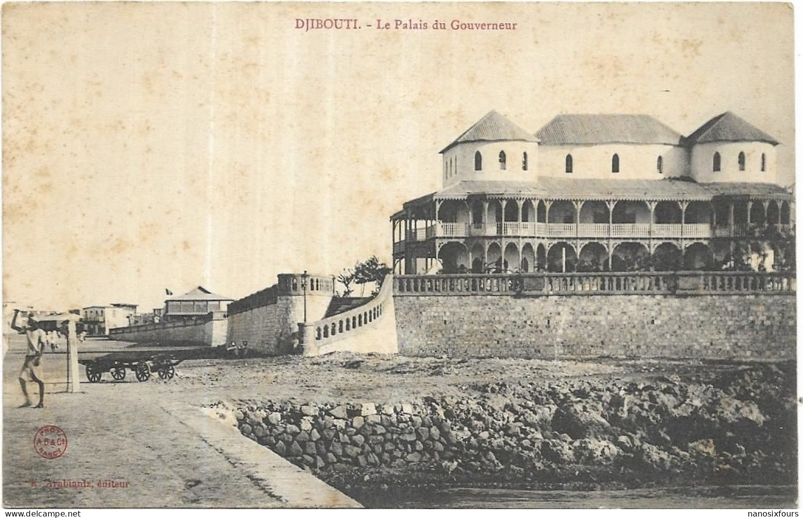 AFRIQUE.  DJIBOUTI.  BON LOT DE 12 CARTES - Djibouti