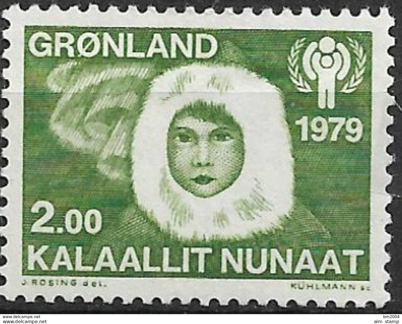 1979 Grönland Mi. 118**MNH  Internationales Jahr Des Kindes - Ungebraucht