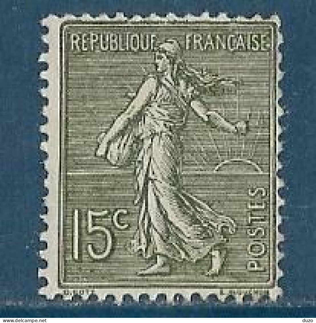 France - 1904 - Type Semeuse Lignée 15 C. Vert-gris - Y&T N° 130b Type III ** Neuf ( Gomme D'origine). - Nuevos