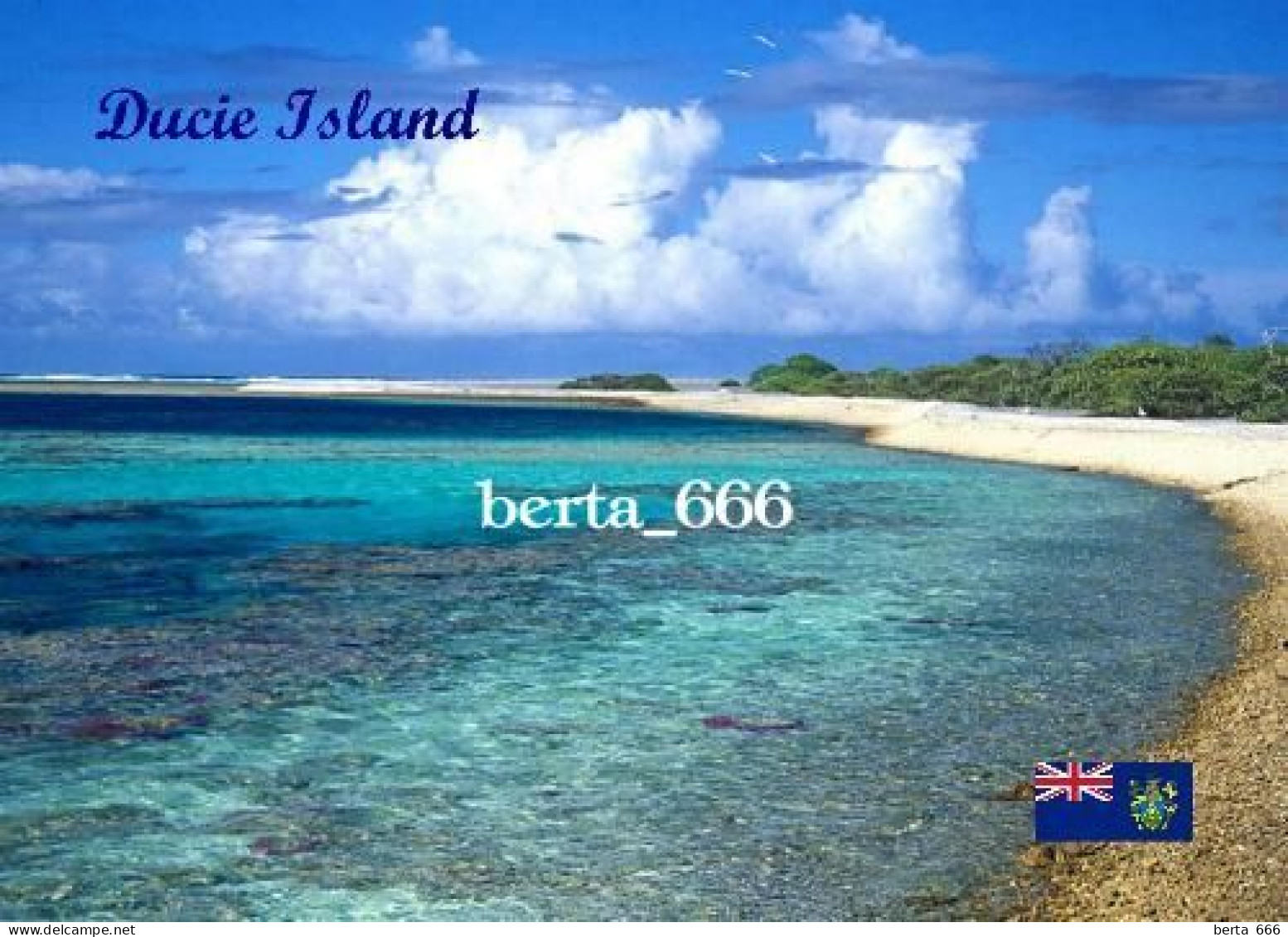 Pitcairn Islands Ducie Island New Postcard - Isole Pitcairn