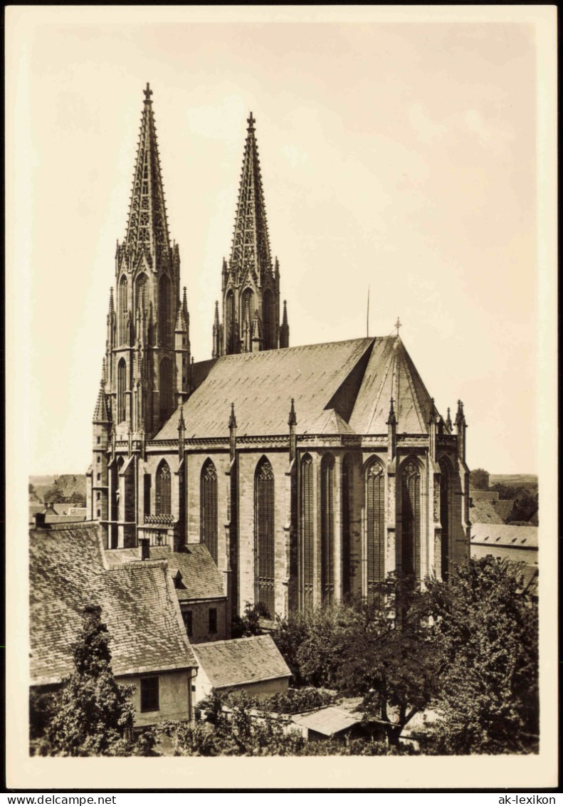 Ansichtskarte Soest Außenansicht EVANGELISCHE KIRCHE S. MARIA ZUR WIESE 1960 - Soest