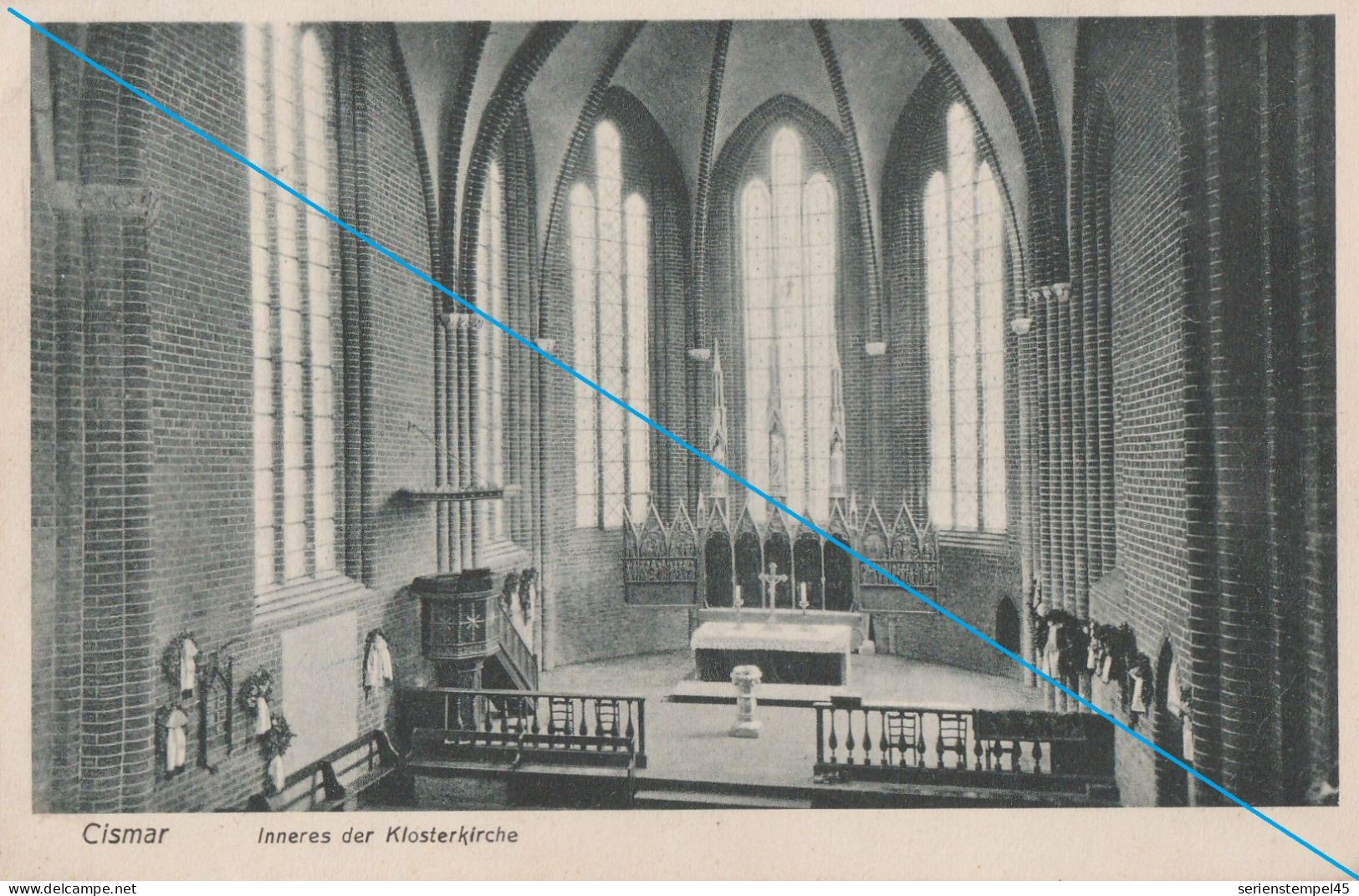 Ak Grömitz Cismar Inneres Der Klosterkirche 1930 - Groemitz