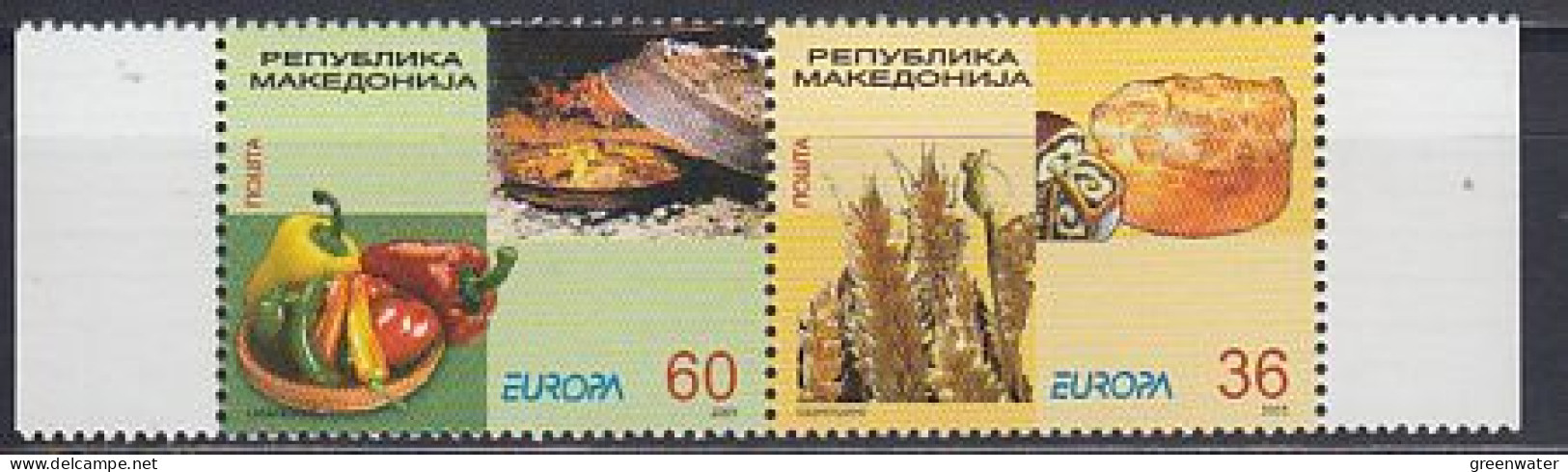 Europa Cept 2005 Macedonia 2v ** Mnh (59509B) - 2005