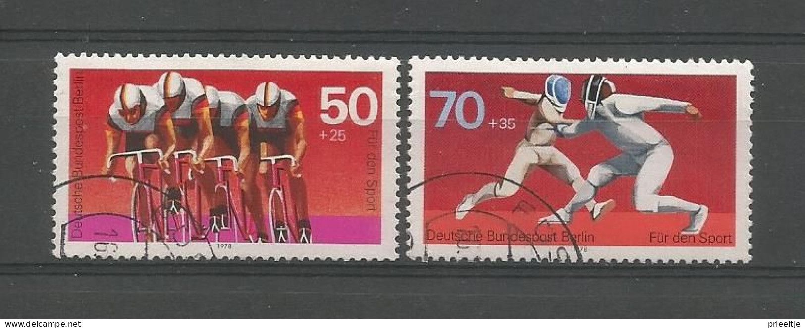 Berlin 1978 Sports Y.T. 528/529 (0) - Oblitérés