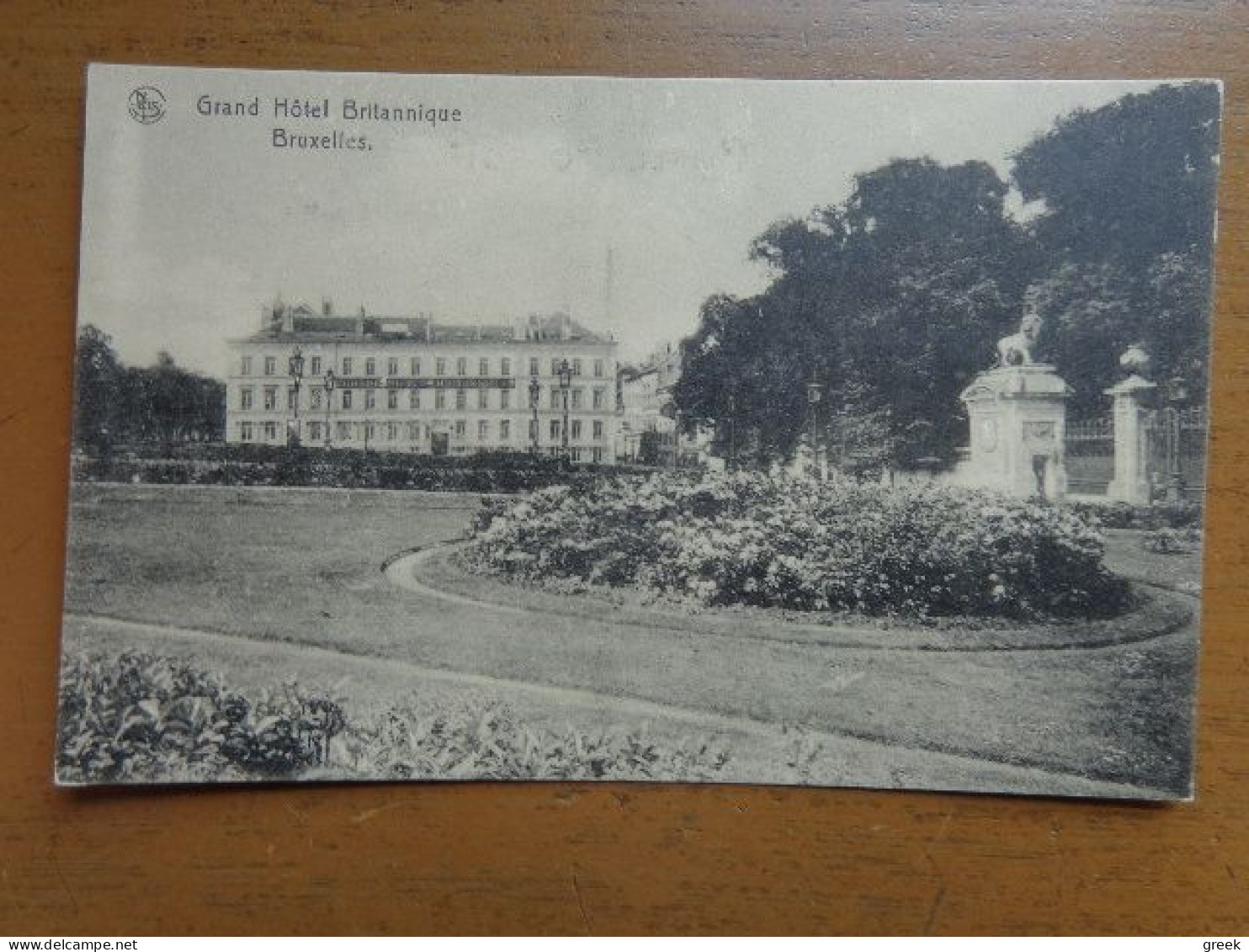 Bruxelles: Grand Hotel Britannique -> Onbeschreven - Cafés, Hoteles, Restaurantes