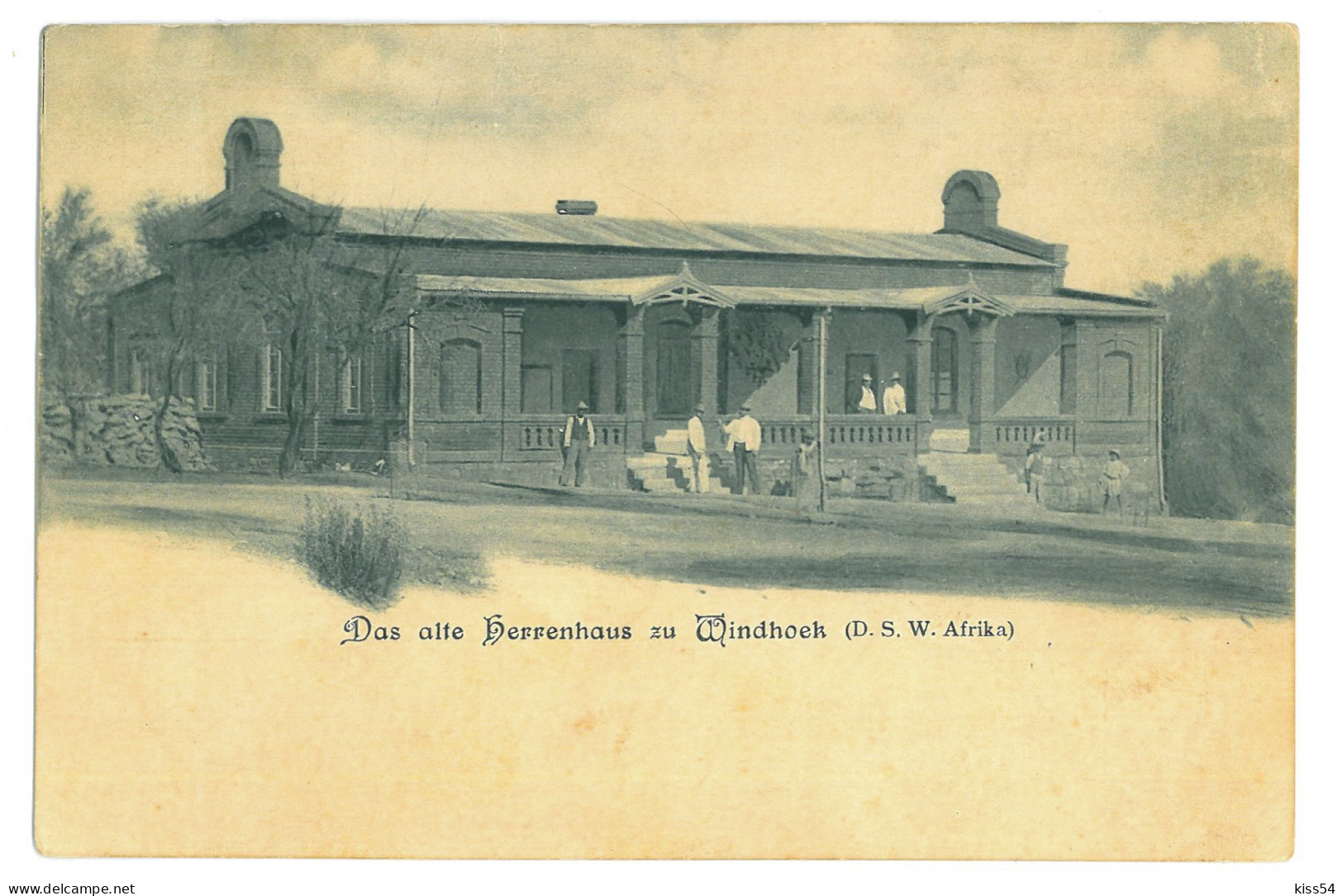 NAM 1 - 21496 WINDHOEK Old Mansion, (D.S.W. Afrika, Namibia) - Old Postcard - Unused  - Namibia