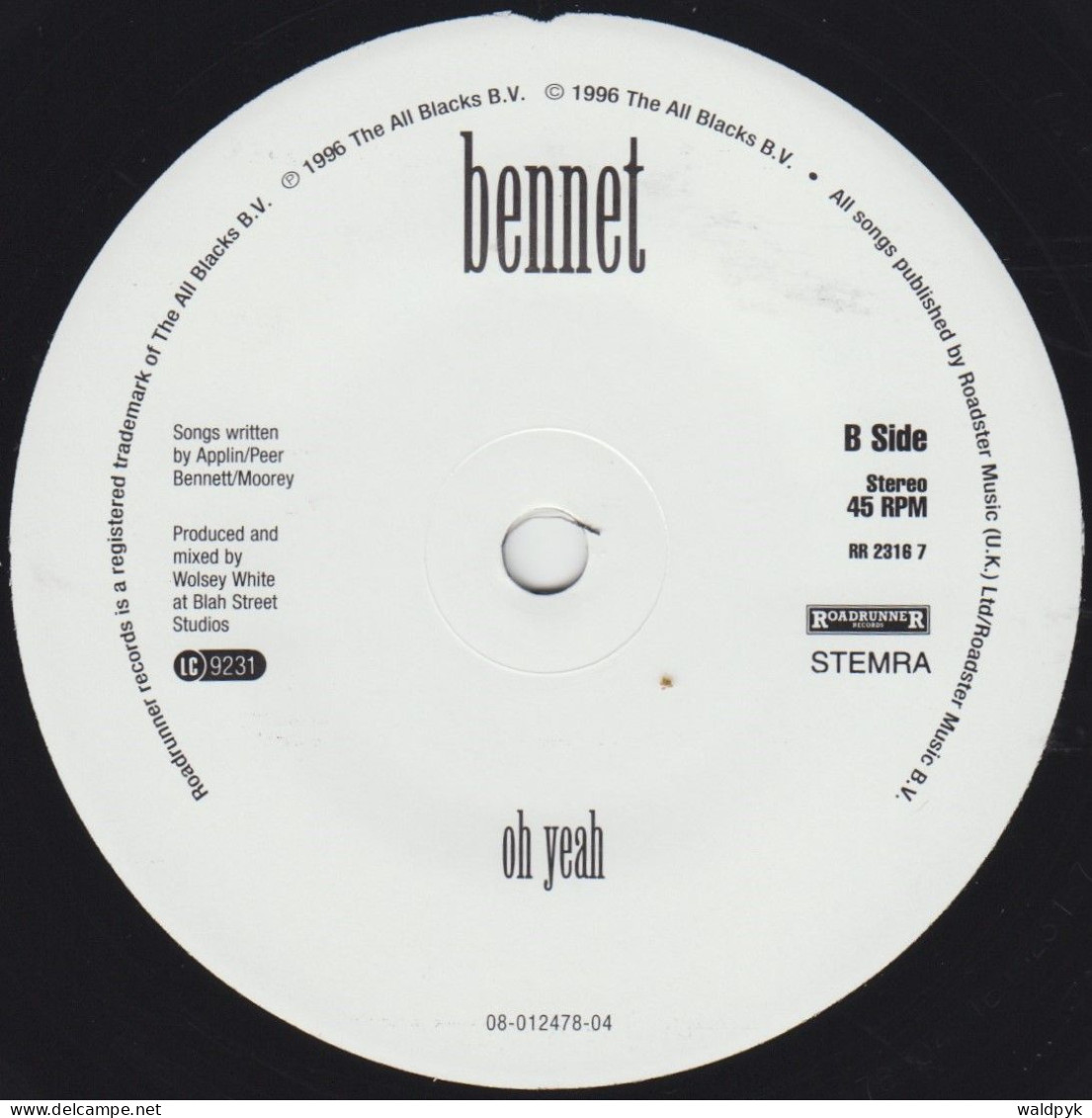 BENNET - If You Met Me Then You'd Like Me - Other - English Music