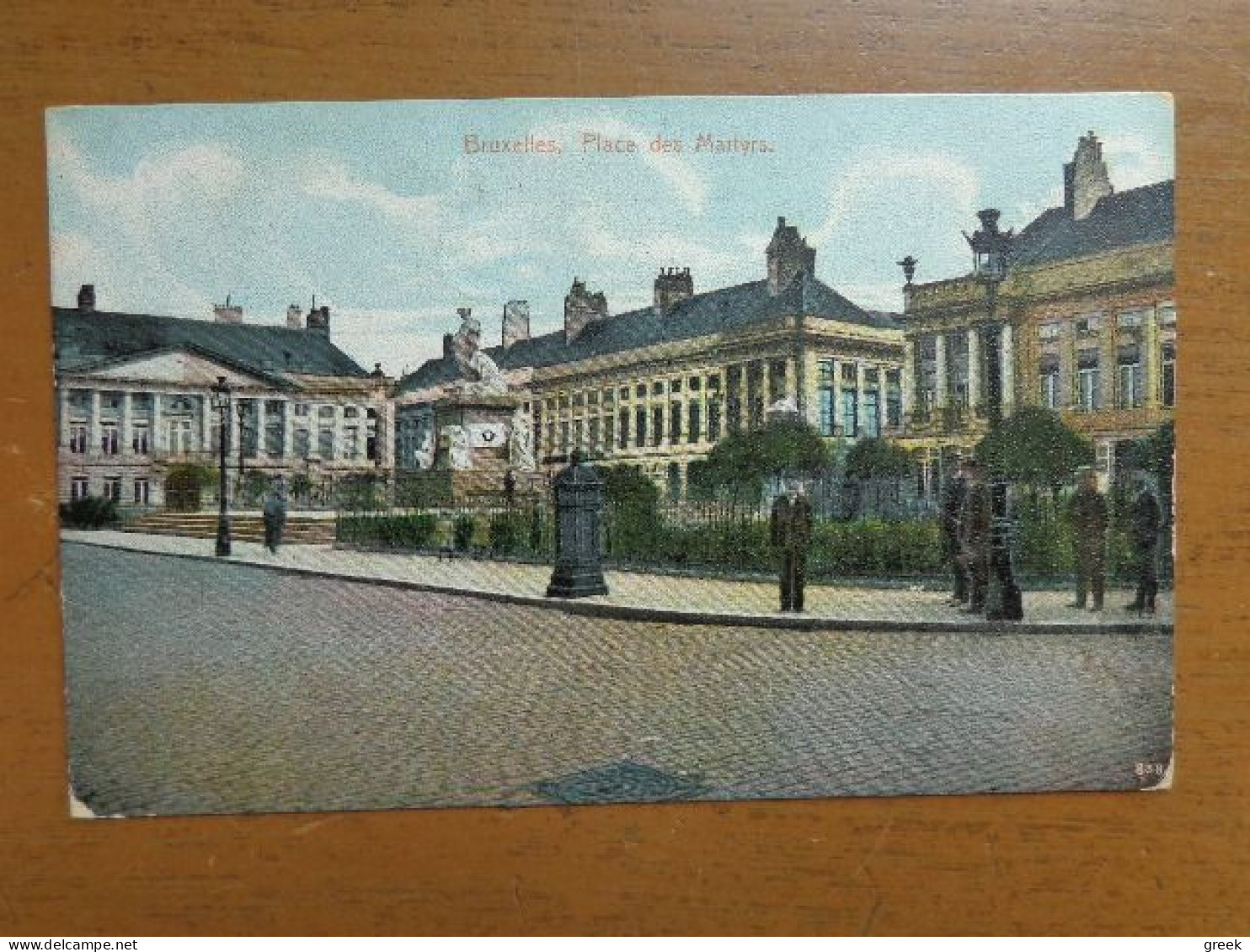 Bruxelles: Place Des Martyrs -> Beschreven 1914 - Lanen, Boulevards