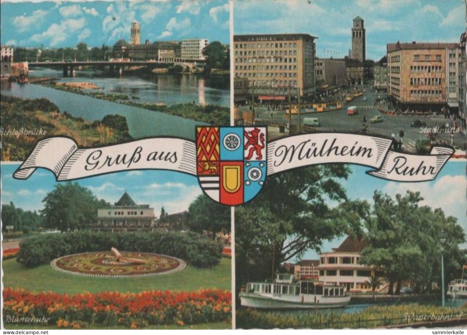 101368 - Mülheim, Ruhr - U.a. Stadtmitte - Ca. 1970 - Muelheim A. D. Ruhr