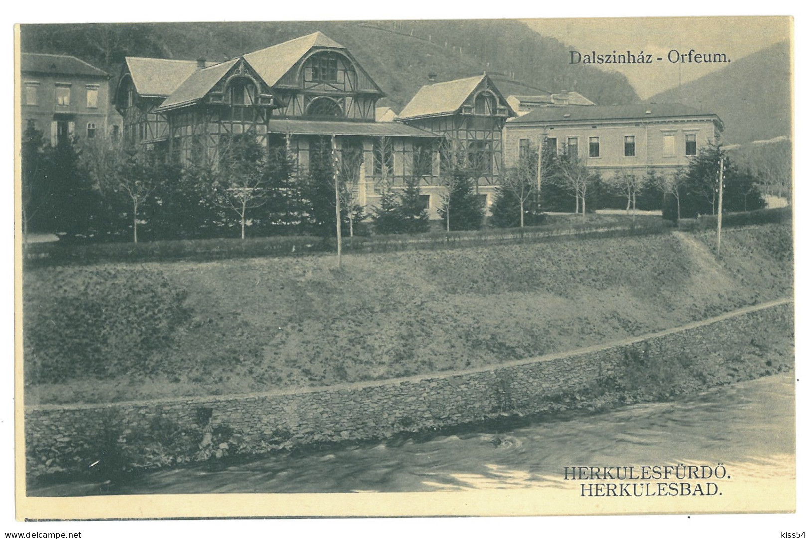 RO 61 - 23056 Baile HERCULANE, Caras-Severin, Vile, Romania - Old Postcard - Unused - Rumänien