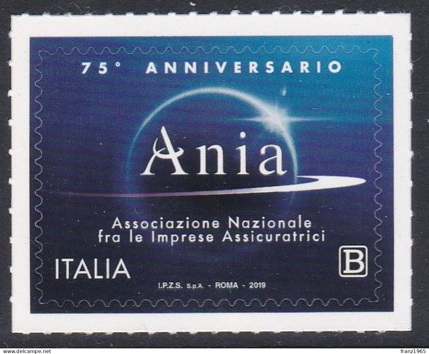 75th Anniversary Italian Association Of Insurance Companies - 2019 - 2011-20: Ungebraucht