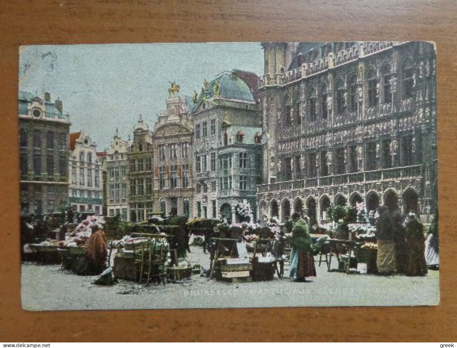 Bruxelles: Marché Aux Fleurs -> Beschreven 1908 - Mercadillos