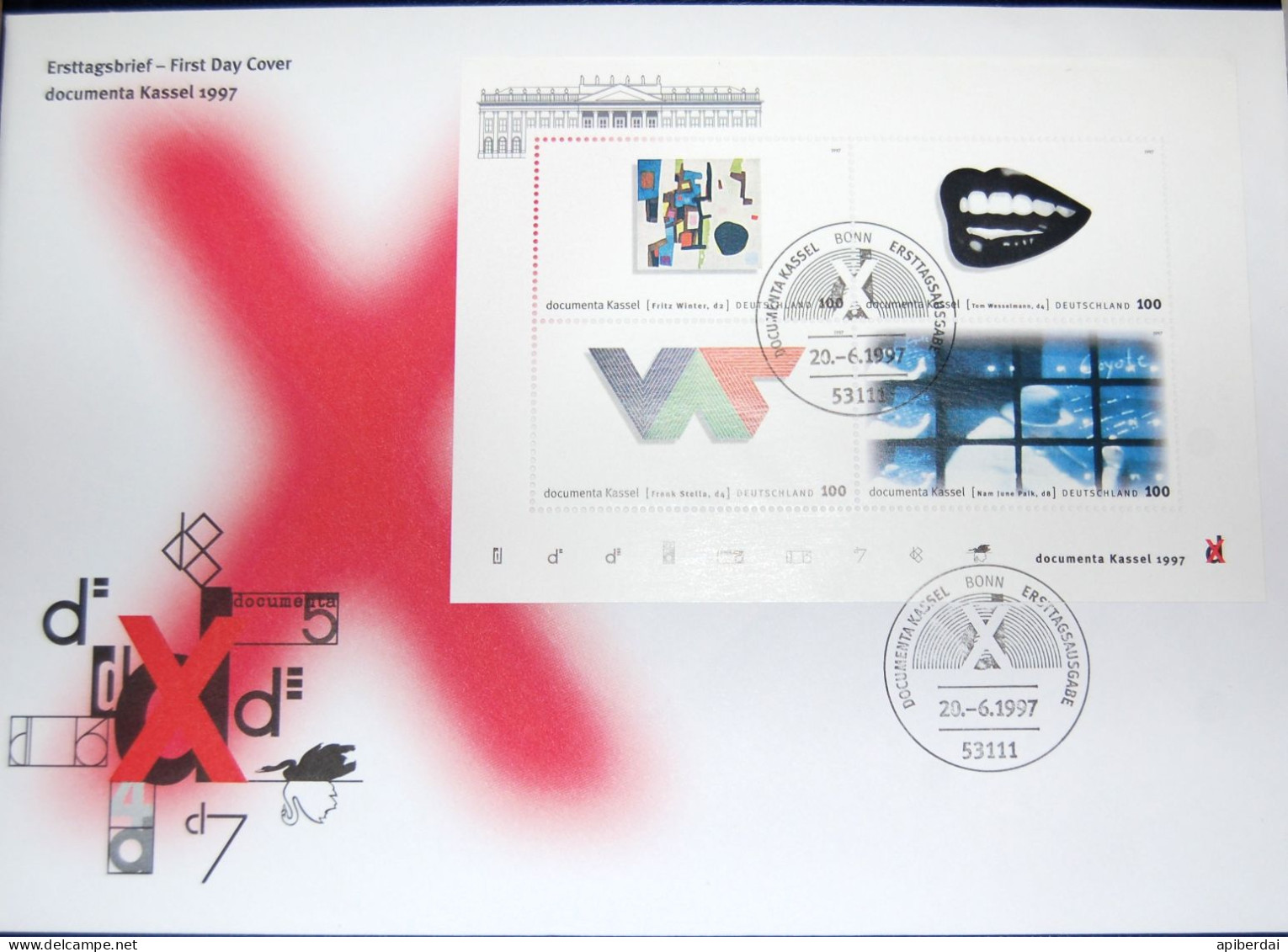 Allemagne Germany - One FDC 1997 - 1971-1980