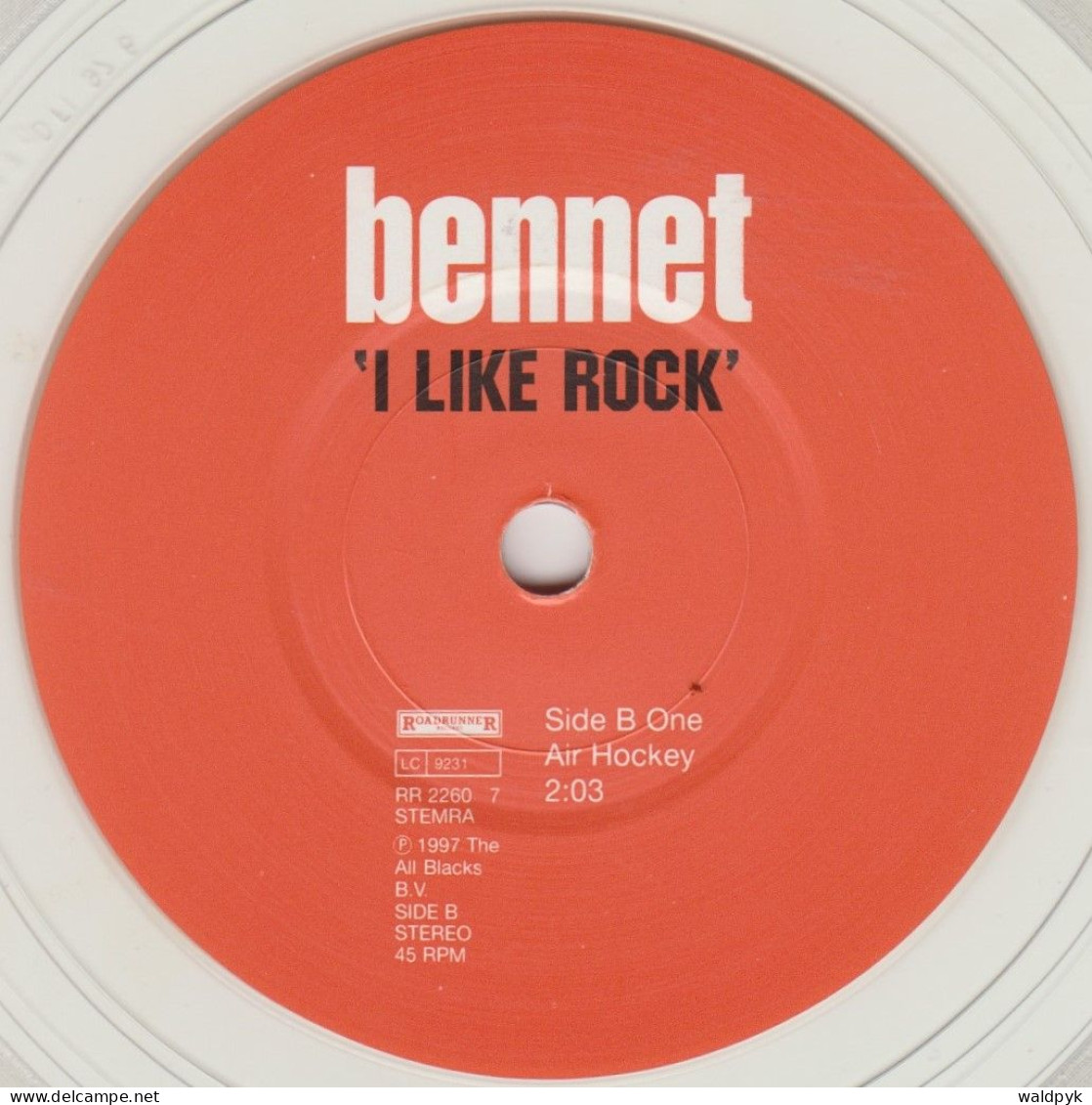 BENNET - I Like Rock - Andere - Engelstalig