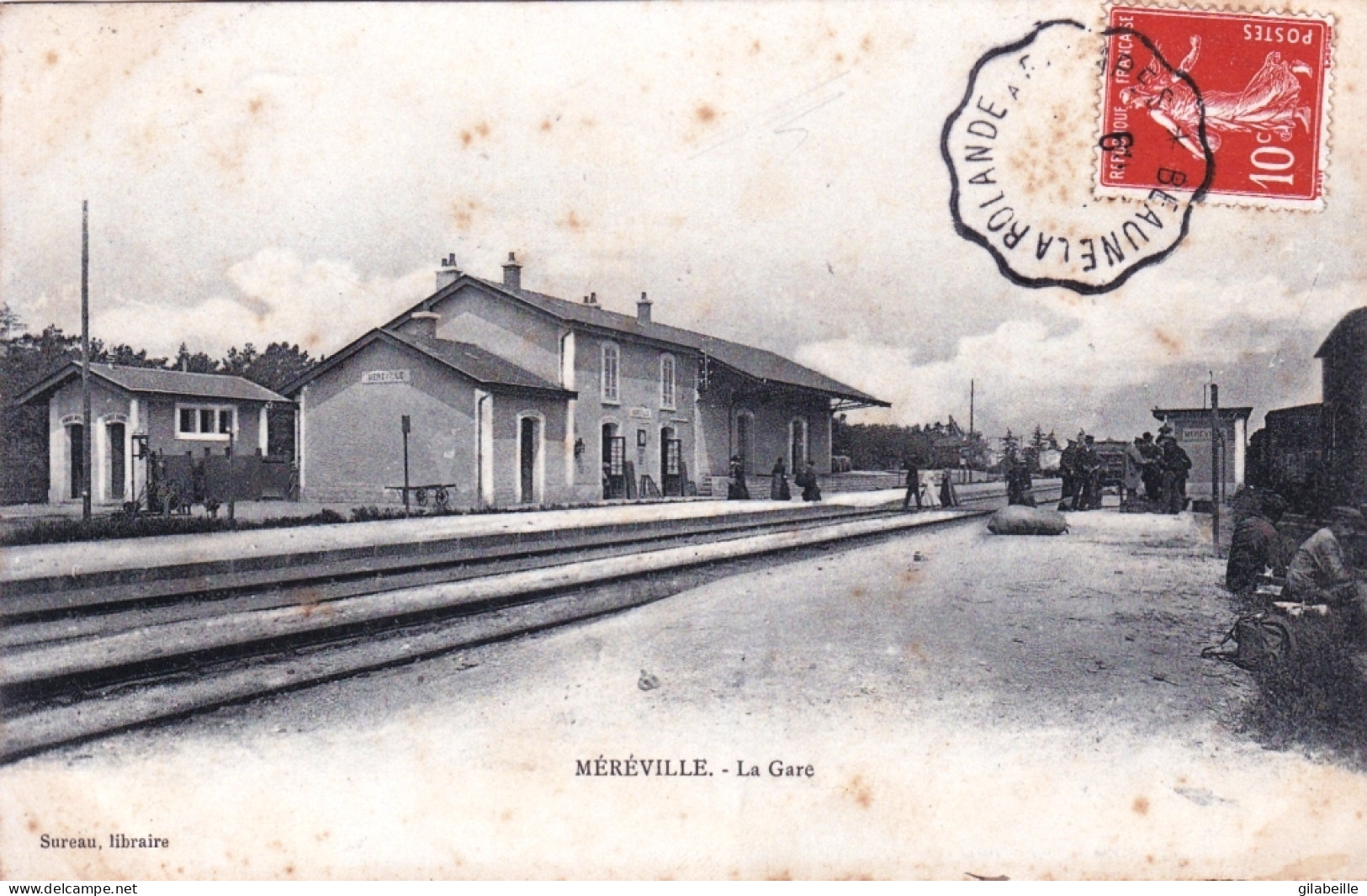 91 - Essonne -  MEREVILLE - La Gare - Mereville