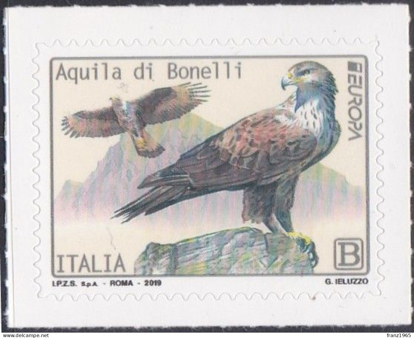 Eagle Of Bonelli (Aquila Fasciata) - 2019 - 2011-20: Mint/hinged