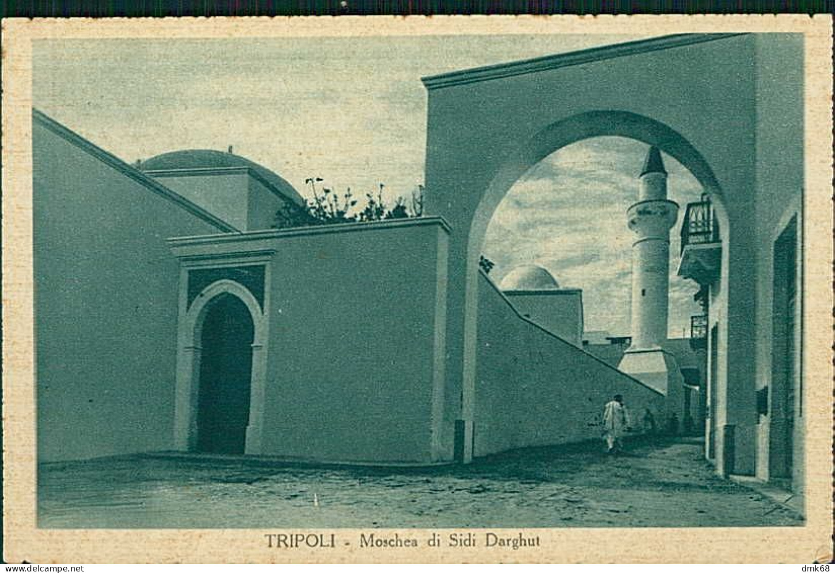 LIBIA / LIBYA - TRIPOLI - MOSQUE / MOSQUEE / MOSCHEA DI SIDI DARGHUT - EDI. SABBATINI - 1920s  (12436) - Libia