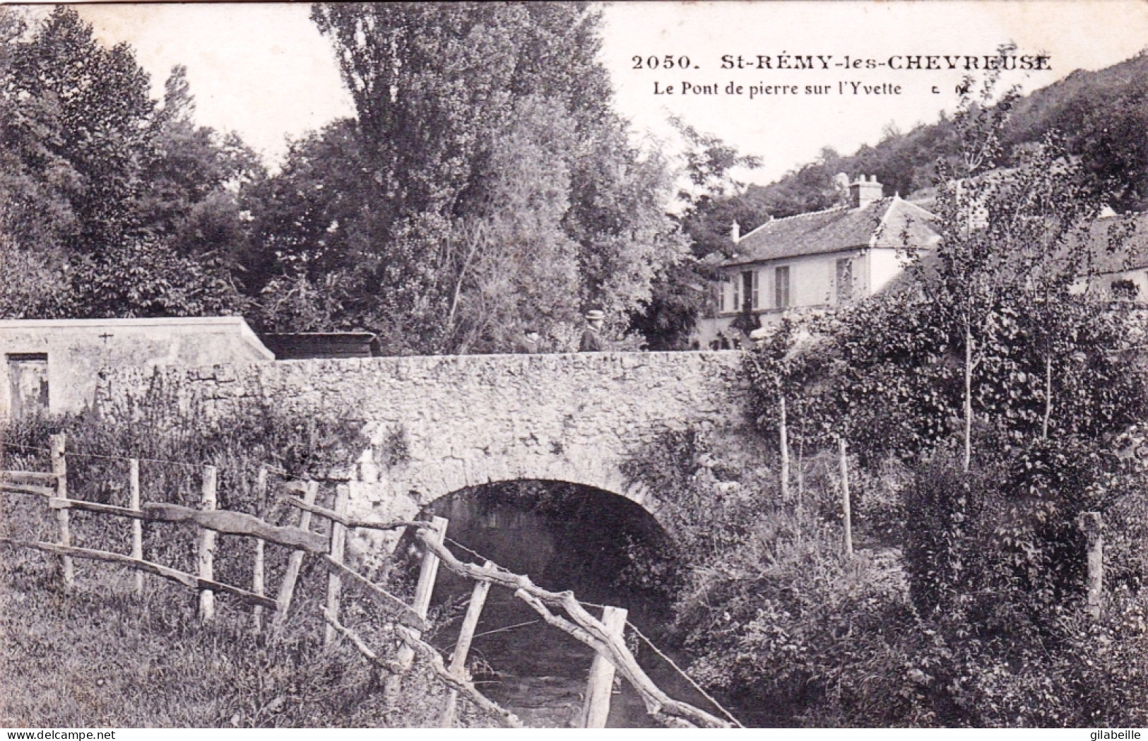 78 - Yvelines -  SAINT REMY Les CHEVREUSE - Le Pont De Pierre Sur L Yvette - St.-Rémy-lès-Chevreuse
