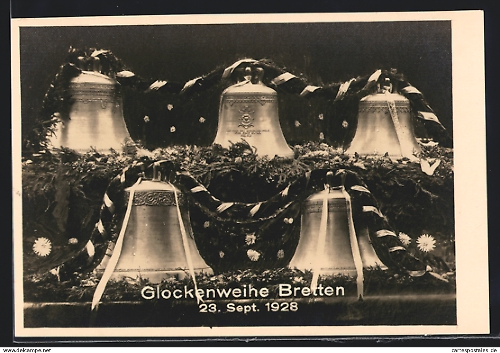 AK Bretten, Glockenweihe 1928  - Bretten