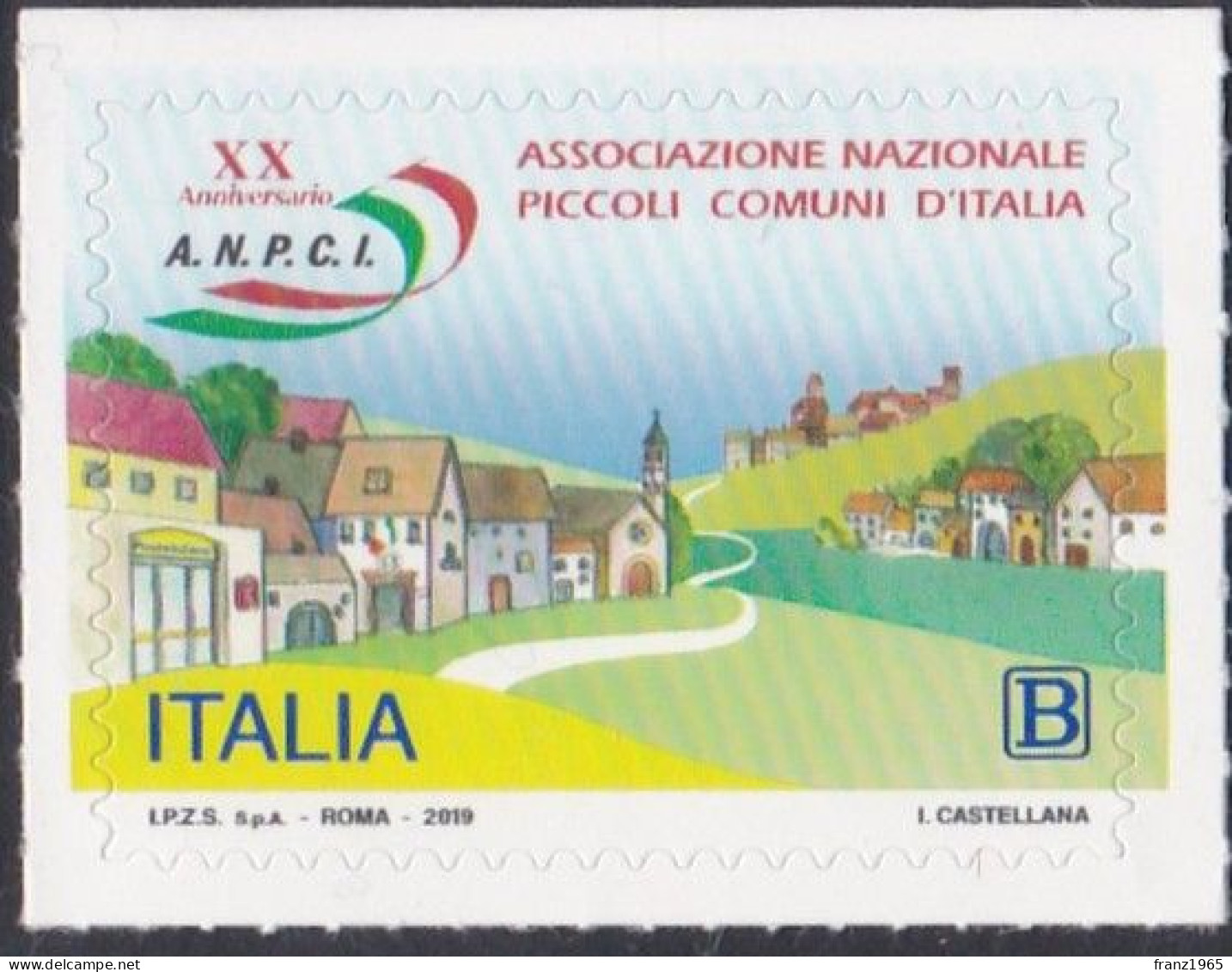 National Association Of Small Italian Municipalities - 2019 - 2011-20: Nieuw/plakker