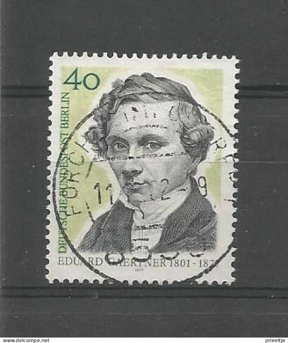 Berlin 1977 E. Gaertner Y.T. 504 (0) - Used Stamps