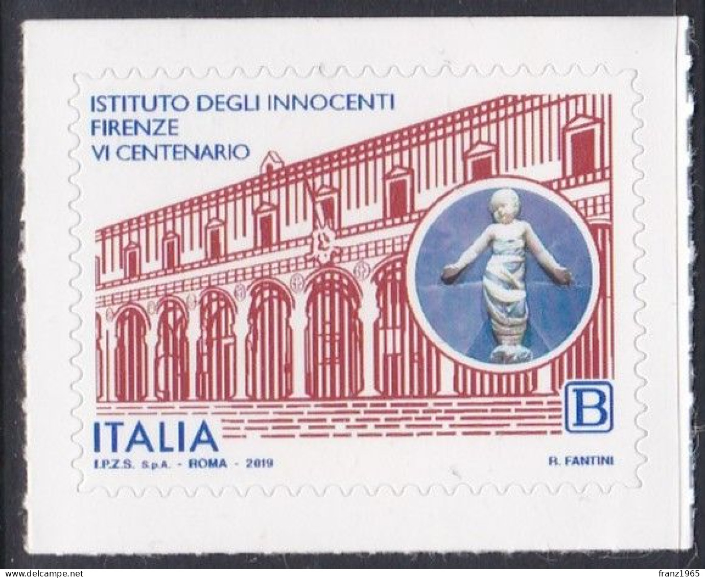 200th Anniv Institute Of The Innocents Of Florence - 2019 - 2011-20: Mint/hinged