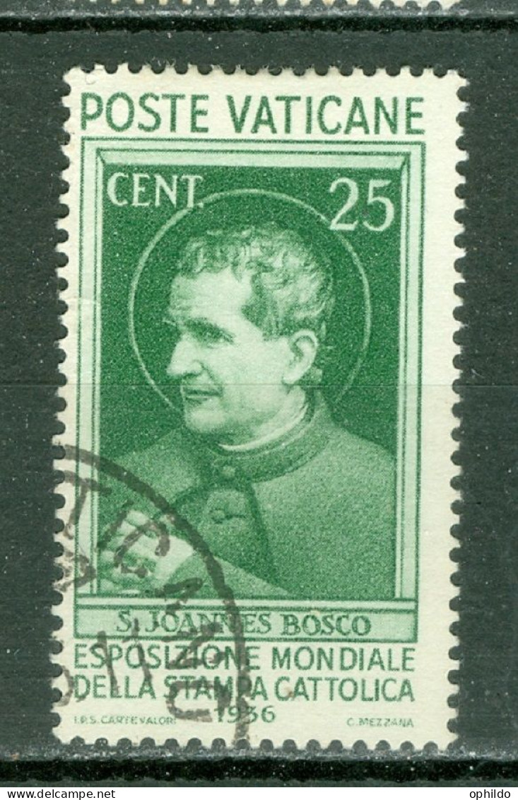 Vatican  Yvert 74  Ou Sassone 49  Ob  TB  - Used Stamps