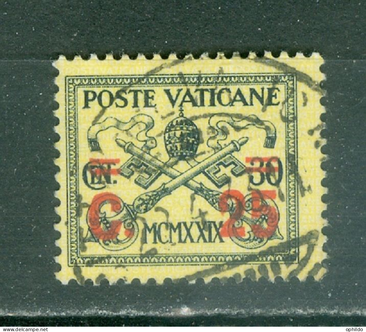 Vatican  Yvert 39  Ou Sassone 14  Ob  TB   - Used Stamps