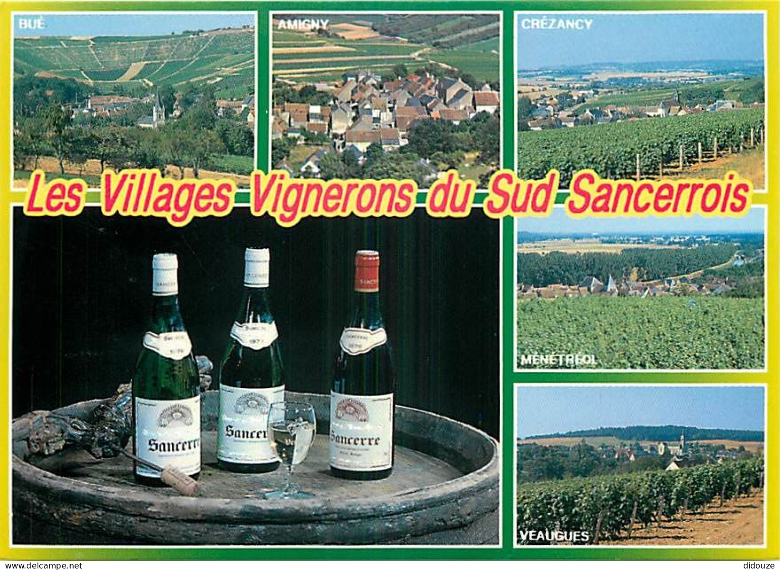 Vignes - Les Villages Vignerons Du Sud Sancerrois - Multivues - CPM - Voir Scans Recto-Verso - Vignes