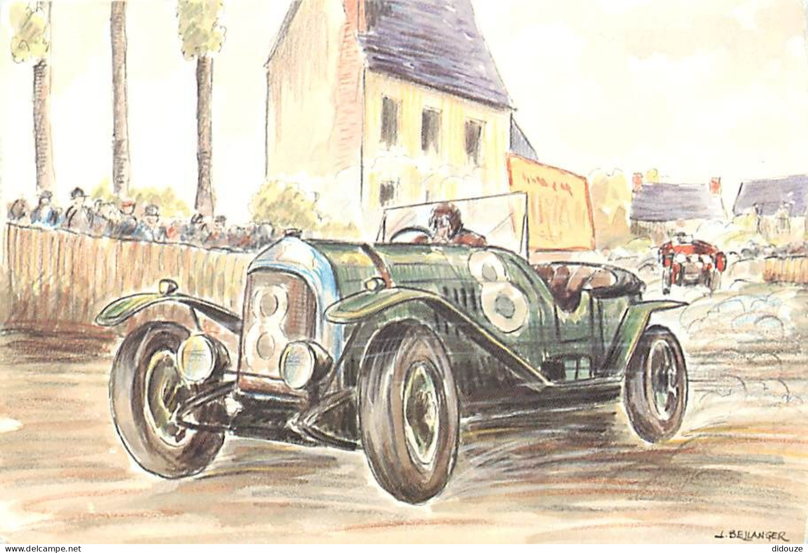 Automobiles - Sport Automobile - Les Mutuelles Du Mans Vous Offrent Cette Carte Postale à L'occasion Des 24 Heures Du Ma - Le Mans