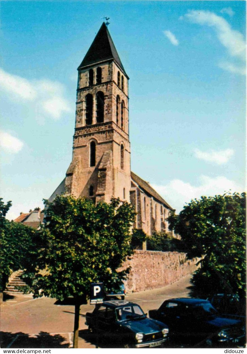 91 - Mennecy - L'Eglise - Automobiles - CPM - Carte Neuve - Voir Scans Recto-Verso - Mennecy