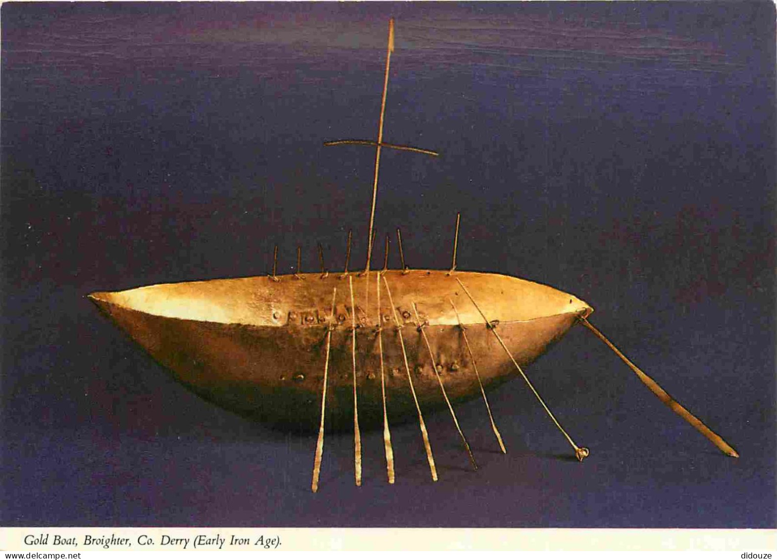 Irlande - Dublin - National Museum Of Ireland - Gold Boat Broighter Co. Derry - Art Antiquité - CPM - Carte Neuve - Voir - Dublin