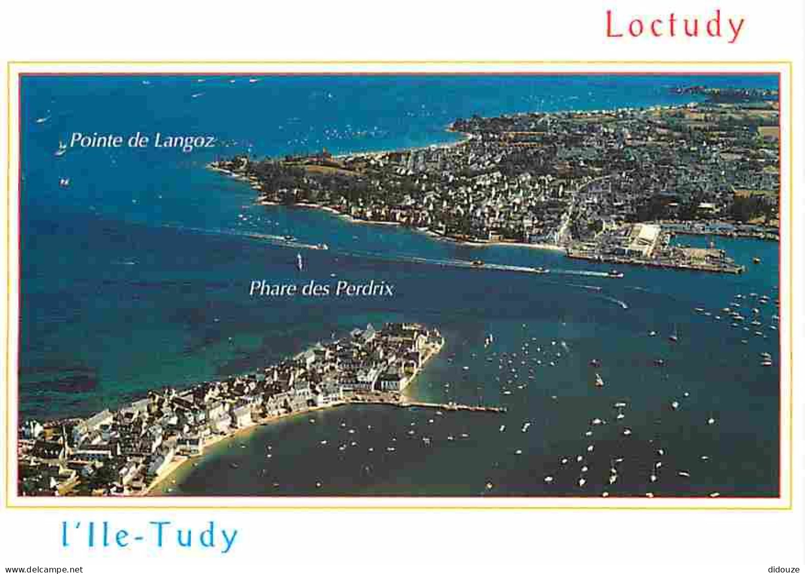 29 - Loctudy - L'ile Tudy - Vue Aérienne - Voir Scans Recto Verso  - Loctudy