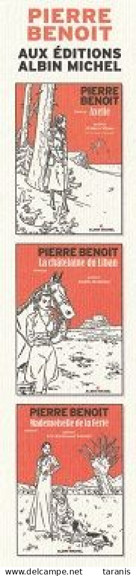 ALBIN MICHEL - Pierre Benoit - Marque-page TBon Etat (voir Scan) - Bookmarks