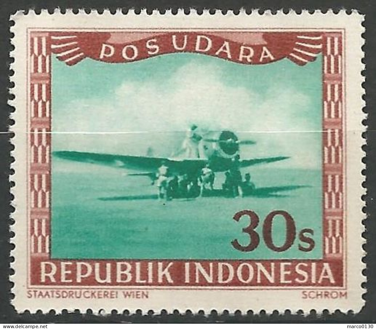 INDONESIE  / POSTE AERIENNE N° SCOTT 21 NEUF Sans Gomme - Indonesien