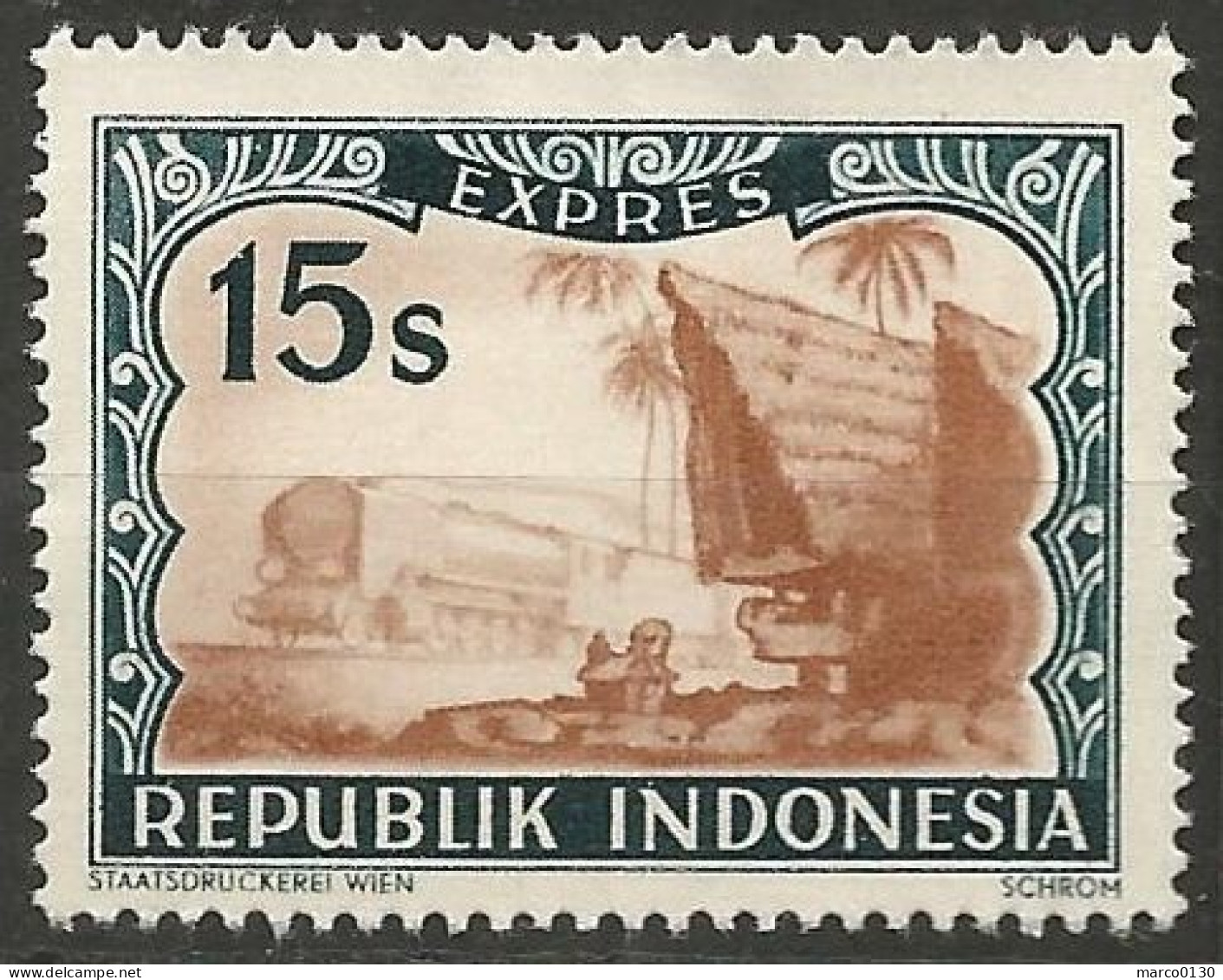 INDONESIE  / POUR EXPRES N° SCOTT 1C NEUF Sans Gomme - Indonesia