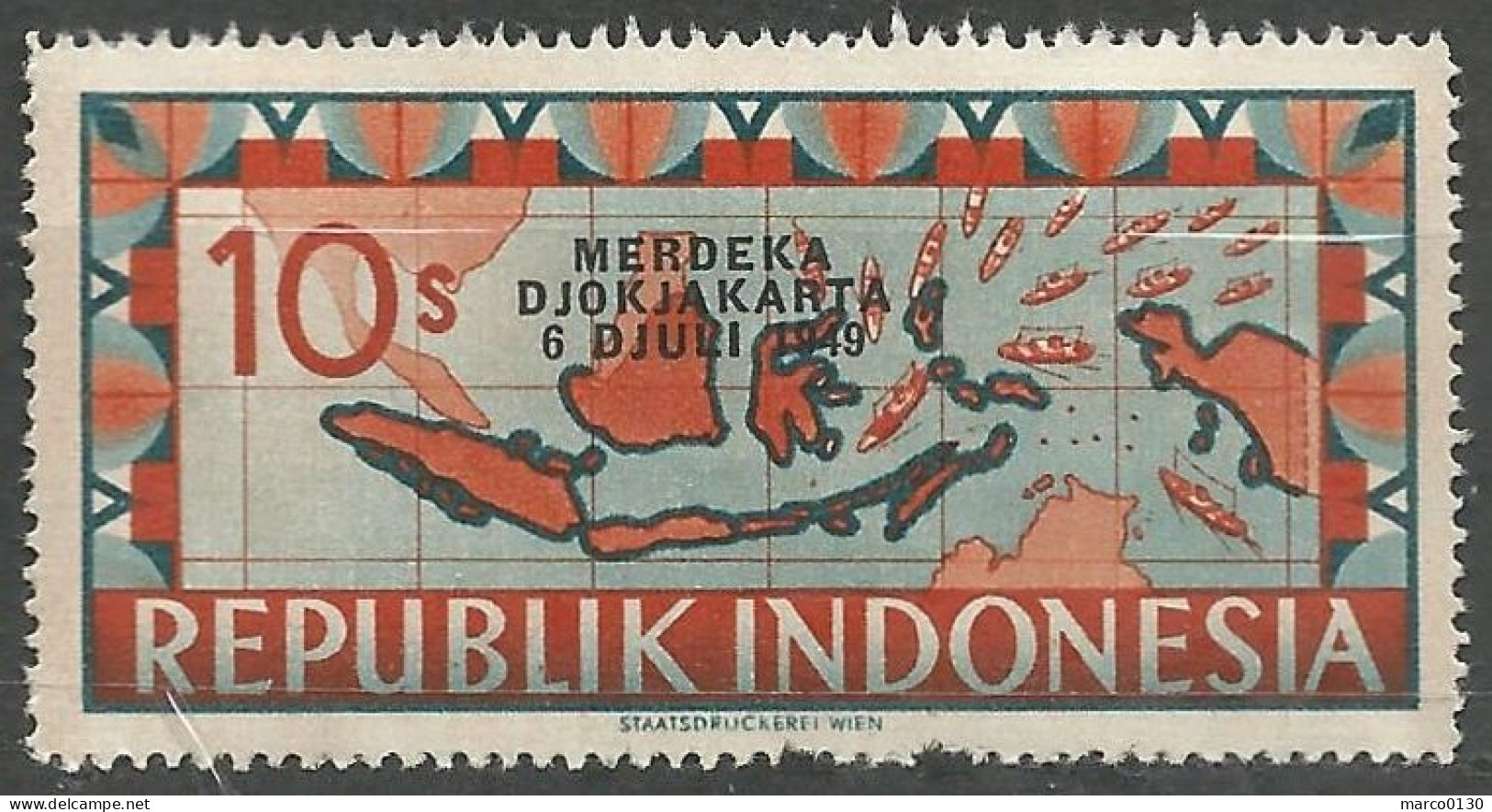 INDONESIE  N° SCOTT 112 NEUF Sans Gomme - Indonesien