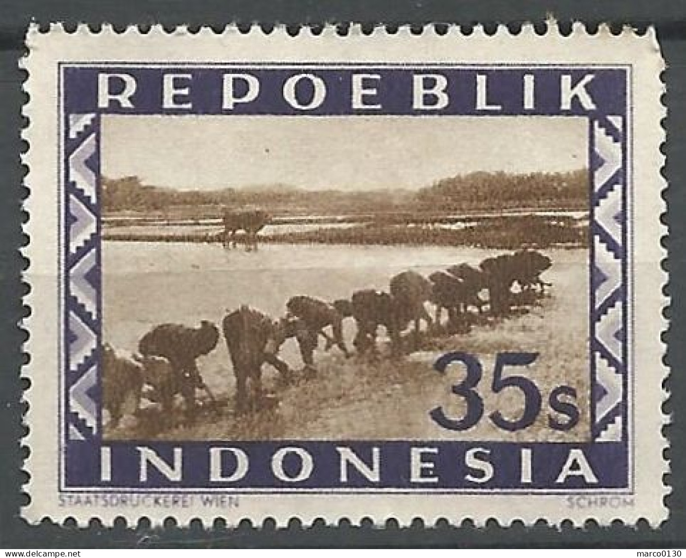 INDONESIE  N° SCOTT 14 NEUF Sans Gomme - Indonesia