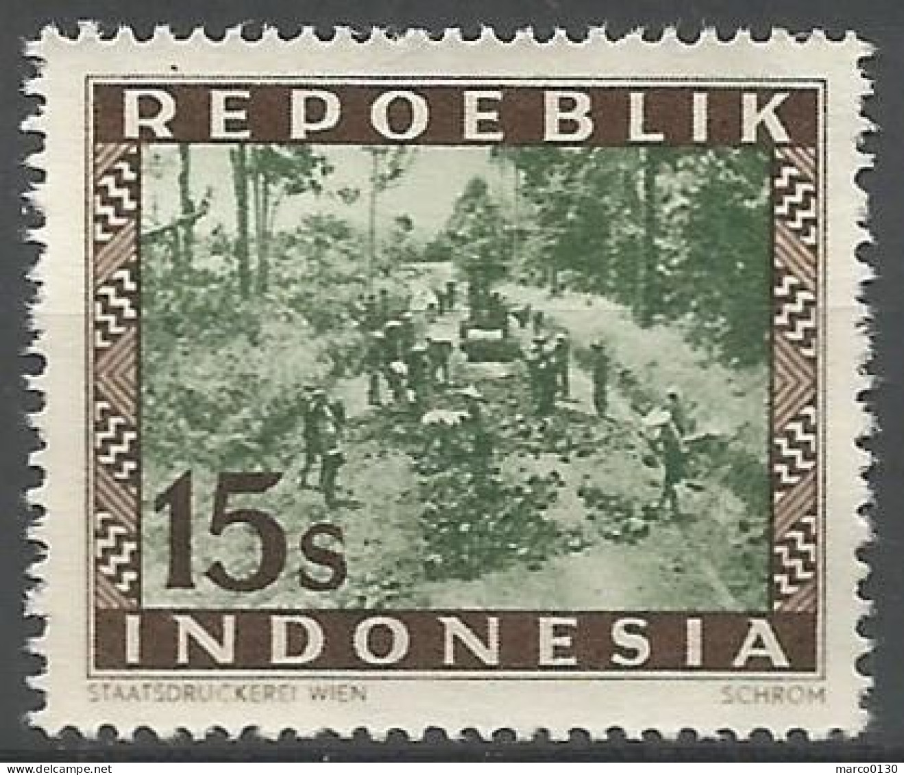INDONESIE  N° SCOTT 10 NEUF Sans Gomme - Indonesia