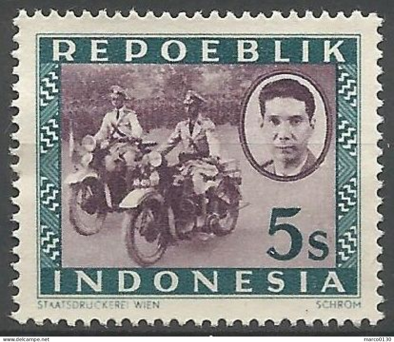 INDONESIE  N° SCOTT 7 NEUF Sans Gomme - Indonesien