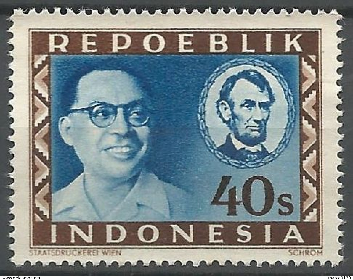INDONESIE  N° SCOTT 15 NEUF Sans Gomme - Indonesien