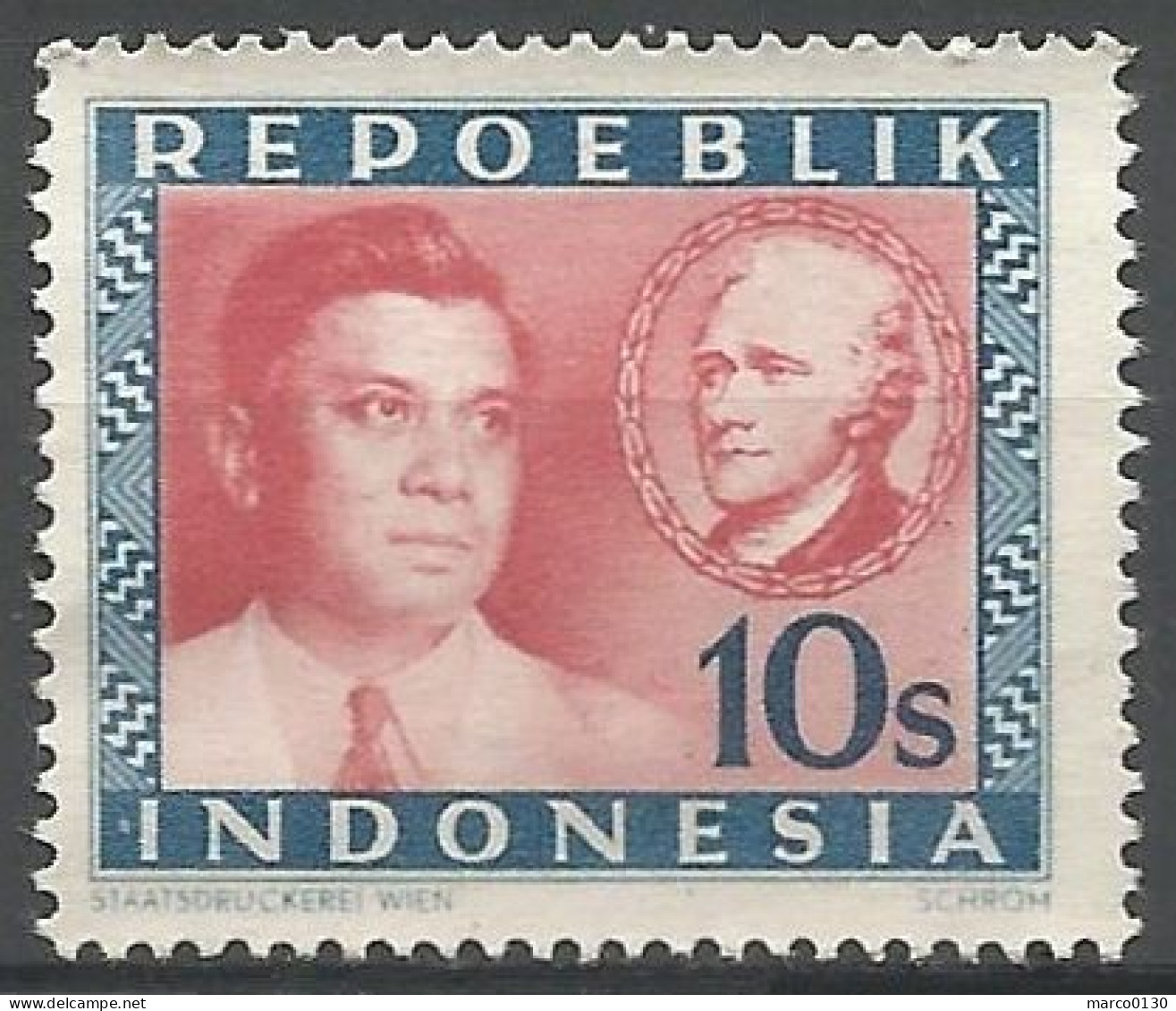 INDONESIE  N° SCOTT 9 NEUF Sans Gomme - Indonesien