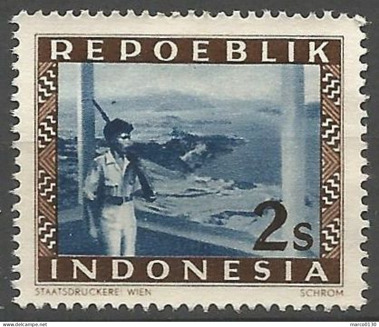INDONESIE  N° SCOTT 2 NEUF Sans Gomme - Indonesien